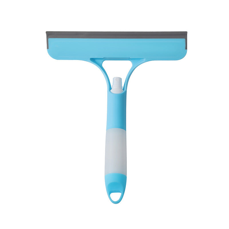 3-in-1 Window Cleaner: Spray + Scrub + Squeegee for Home & Car✨🔥