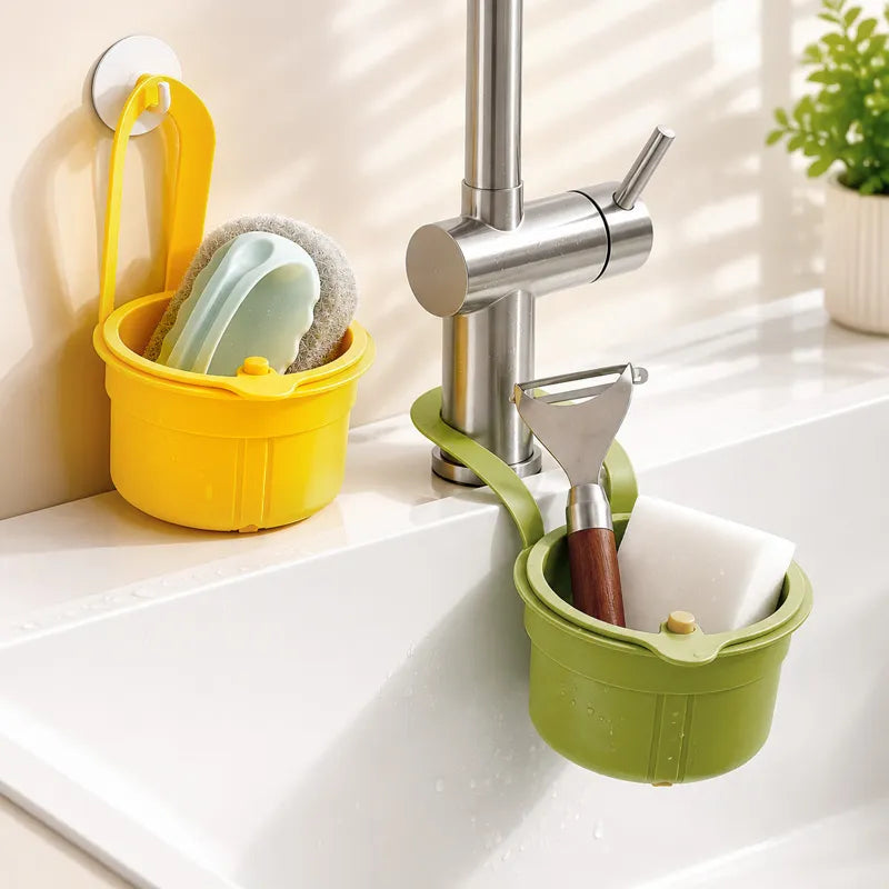🔥 Hot Sale 50% OFF 🔥BVJ®Multifunctional hanging sink drain basket