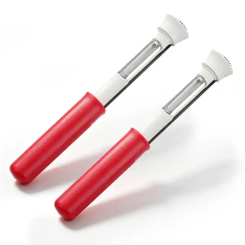 Premium 2-in-1 Retractable Corer & Peeler — Effortless Prep in Seconds 🍎🔪(Dishwasher safe✅) (JG)