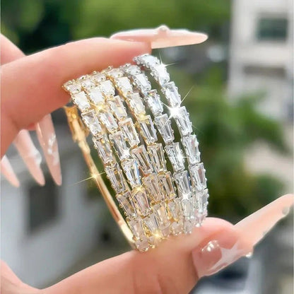 💎 50% OFF NOW! ✨ Women's Sparkling CZ Hoop Earrings – Micro-Paved, Lightweight  Bold Design – Elegant, Versatile & Perfect Gift 💫