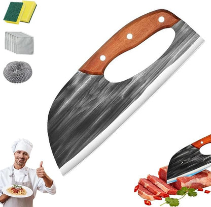 🔥 50% OFF Father’s Day Gift 🎁 | BVJ®Hand-Forged Kitchen Slicing Cleaver 🍖