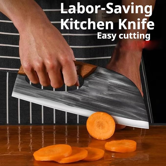 🔥 50% OFF Father’s Day Gift 🎁 | BVJ®Hand-Forged Kitchen Slicing Cleaver 🍖