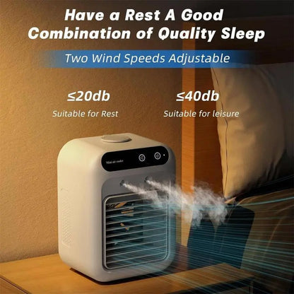 Cordless Personal Air Cooler - Instant Cooling Mist for Office & Home