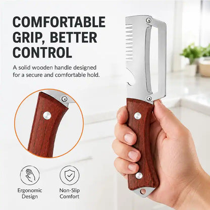 Last Day 60% OFF 🔥ivolune Official 💎BVJ®✨🔪 Multi-Functional Stainless Peeler 🥕