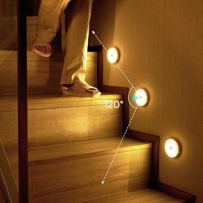 BVJ®💡2-in-1 Stick-On Night Light (Motion + Steady Glow)