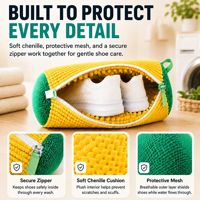 Shoe Washing Machine Bag – Durable Laundry Protector for Sneakers (JG)