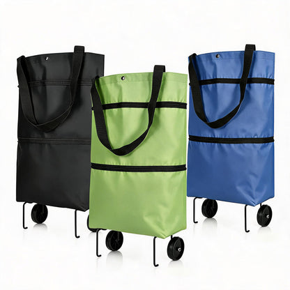 🔥LAST DAY SALE 50% OFF⏰MAVONIQUECOSH®🔥 2-in-1 Convertible Grocery Bag & Rolling Shopping Cart