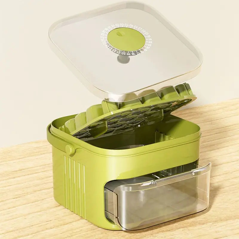 🔥Summer Kickoff: Up to 50% OFF 🔥 All-In-One Ice Maker & Storage Bin(Green)