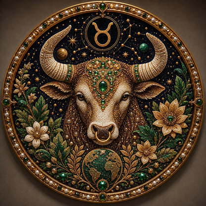 🔥 LAST DAY 49% OFF – ✨ Premium 3D Pearl 12 Zodiac Signs Art Kit ♈🌙💎