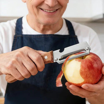 ✨🔪 Multi-Functional Stainless Peeler 🥕