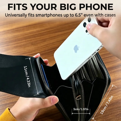 ⭐MAVONIQUECOSH®🔥2026 Trendy Minimalist Elegant Women's Touchscreen Crossbody Phone Wallet (Copy)