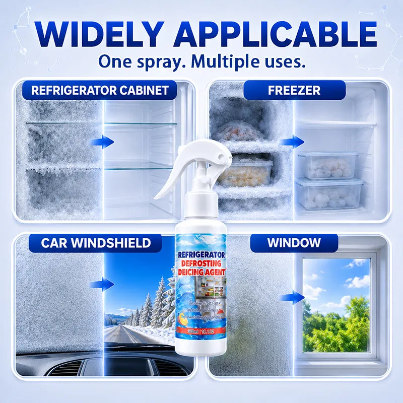 Ice Melting Spray - Safe and gentle & Fast defrosting