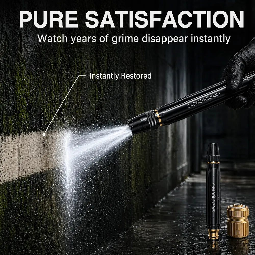 BVJ®🚗3-in-1 All-Alloy High-Pressure Nozzle: Home & Car Sprayer 🔥LAST DAY BUY 2-PC Set 60% OFF