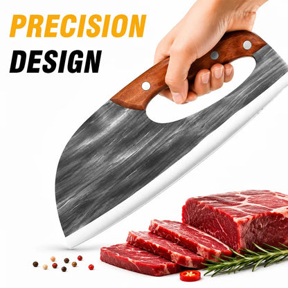 🔥 50% OFF  🎁 | BVJ®Hand-Forged Kitchen Slicing Cleaver 🍖