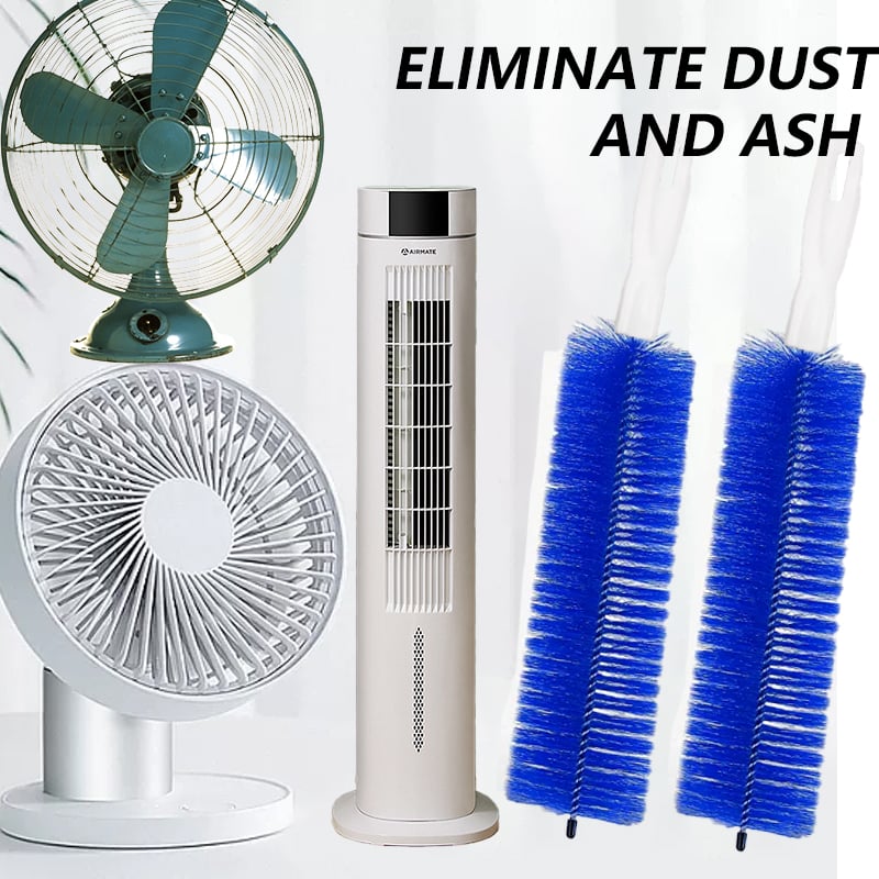⭐360° All-Around Flexible Fan Cleaning Brush