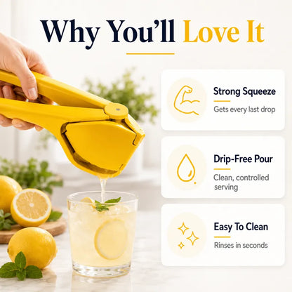 BVJ®Universal Fruit Press & Squeezer, ✨Food-Grade PP (BPA-Free), ✅Dishwasher Safe