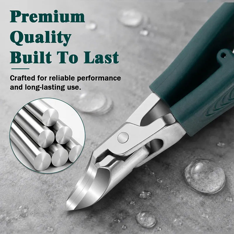 Buy 3 GET 2 FREE🎁Eagle Beak Angled Nail Clippers 3-Piece Set (With Nail Lifter & File) — Podiatrist-Grade Thick & Ingrown Toenail Trimmer 🦶✂️