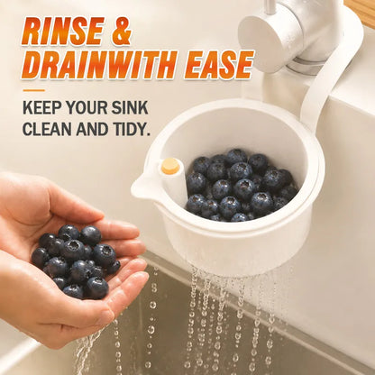 🔥 Hot Sale 50% OFF 🔥BVJ®Multifunctional hanging sink drain basket