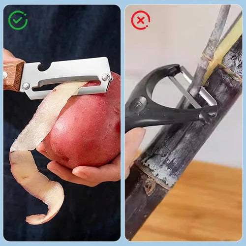 ✨🔪 Multi-Functional Stainless Peeler 🥕