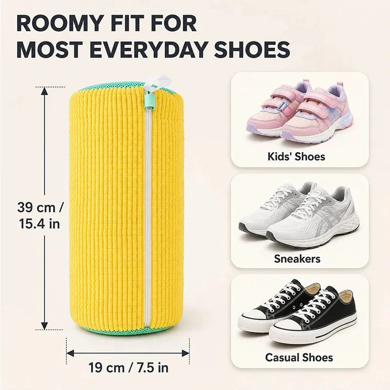 👟🫧Shoe Washing Machine Bag – Durable Laundry Protector for Sneakers