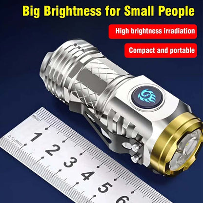 🔥🔥48%OFF NOW！Three-eyed Monster Mini Flash Super Power Flashlight🔥