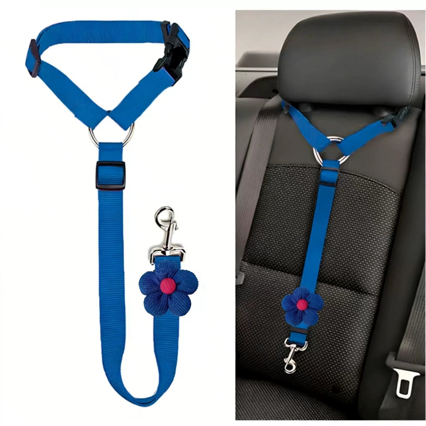 ✨️BUY 1 GET 1 FREE 🎁2-in-1 Dog Car Seat Belt & Walking Leash