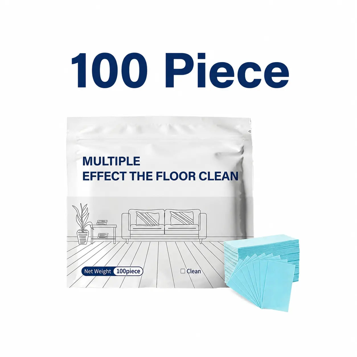 ⭐MAVONIQUECOSH®🔥100 Piece Floor Cleaning Tablets Multi-Surface Cleaner for Hardwood Laminate Tile & RV Walls Antibacterial Deodorization Maintenance (Copy)