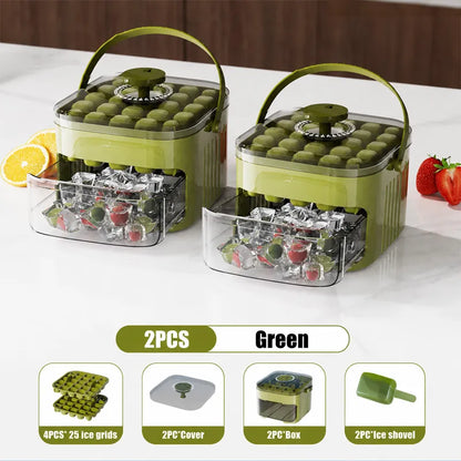 🔥Summer Kickoff: Up to 50% OFF 🔥 All-In-One Ice Maker & Storage Bin(Green)
