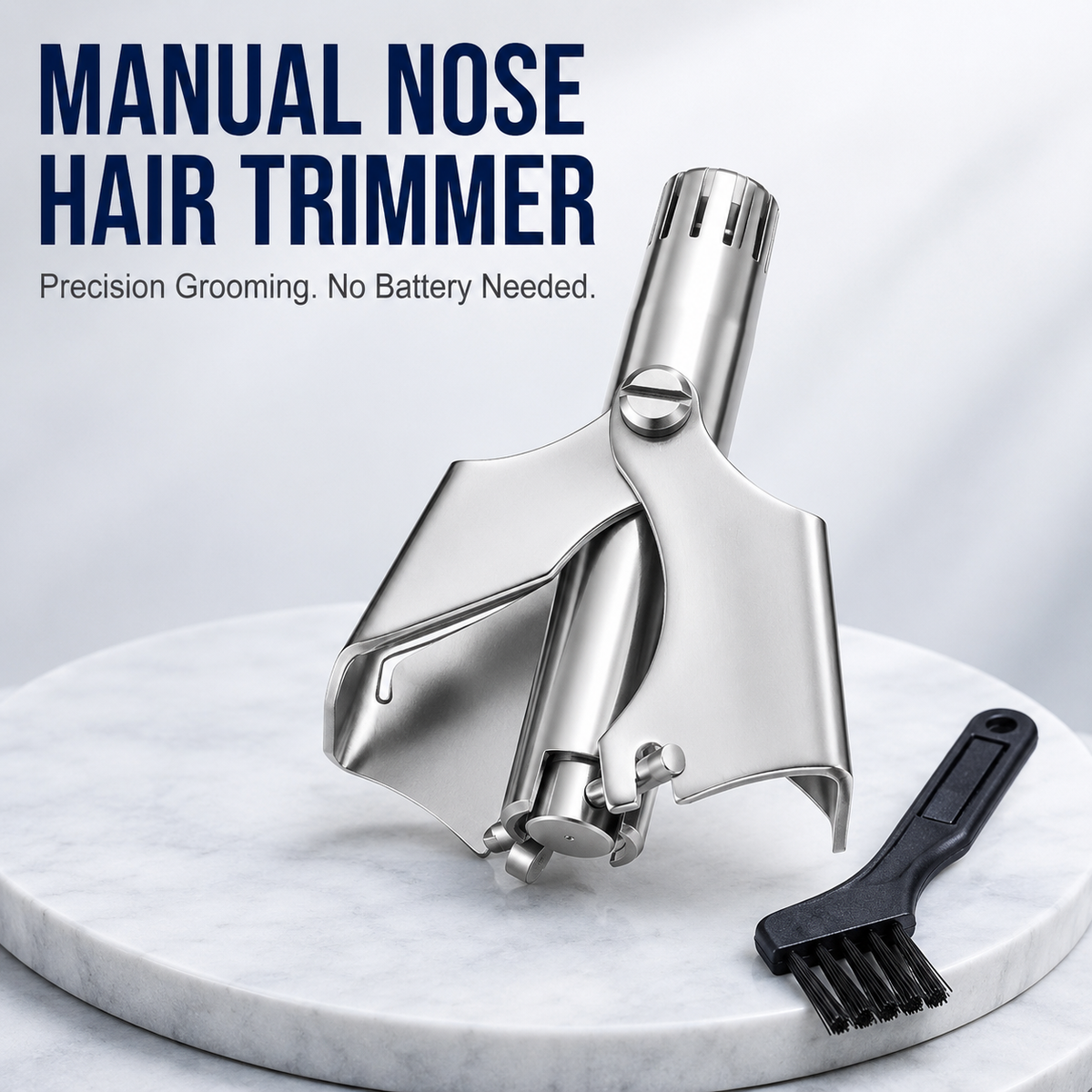 Precision Manual Nose Hair Trimmer Detail