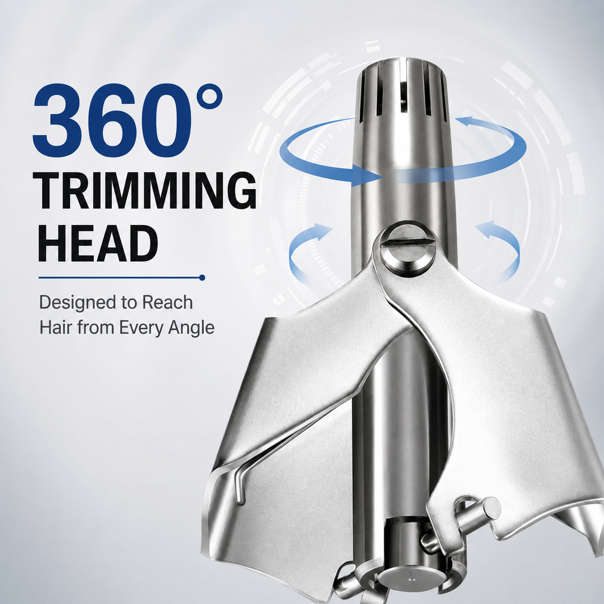 Precision Manual Nose Hair Trimmer - 3x Trimmers | BUY 2 GET 1 FREE (Save 67%) — $29.95 (Only $9.98/ea) 🔥 [Most Popular]