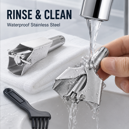 Precision Manual Nose Hair Trimmer Detail