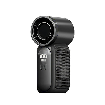🥳2026 HOT SALE🥳💞50K+ SOLD!💨❄️ ! Turbo Handheld Fan – 16900 RPM, 6 speeds, LED display. 3000mAh battery, 10.7hrs cooling. Pocket‐sized power! 🌬️✨