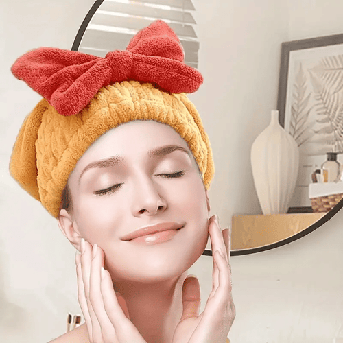 New Super Absorbent Hair Towel Wrap for Wet Hair (JG)