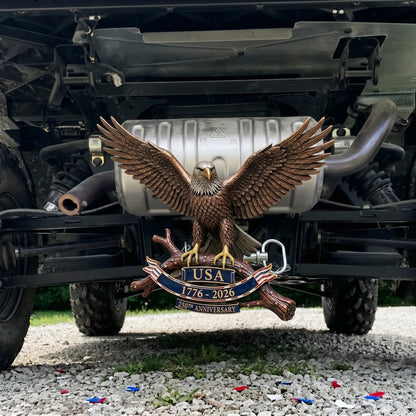 🦅 USA 250th Anniversary Eagle Trailer Hitch – A Legacy of Freedom on the Road