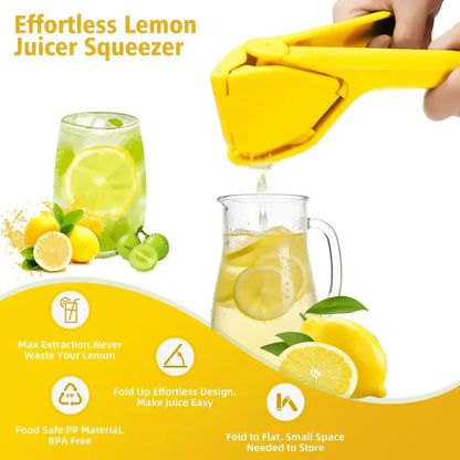 ⭐Universal Fruit Press & Squeezer, ✨Food-Grade PP (BPA-Free), ✅Dishwasher Safe