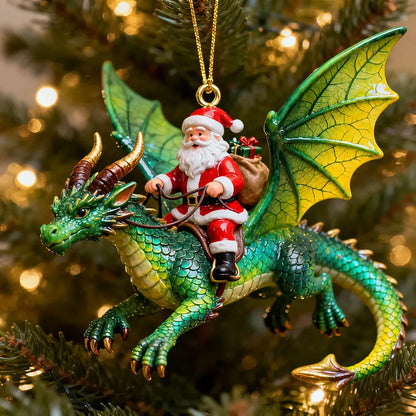 🎄 Santa's Dragon Riders Ornament Collection – A Magical Christmas Keepsake