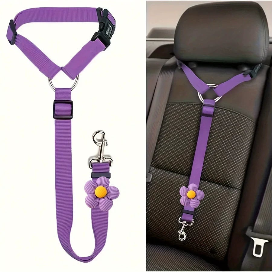 ✨️BUY 1 GET 1 FREE 🎁2-in-1 Dog Car Seat Belt & Walking Leash