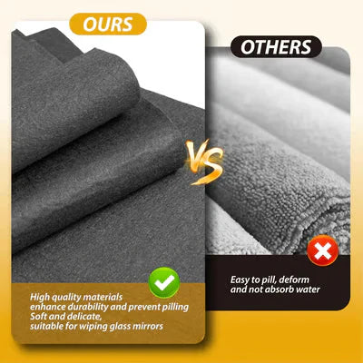 🔥MAVONIQUECOSH®Thickened Magic Microfiber Cleaning Cloths - Professional Streak-Free & Chemical-Free Shine