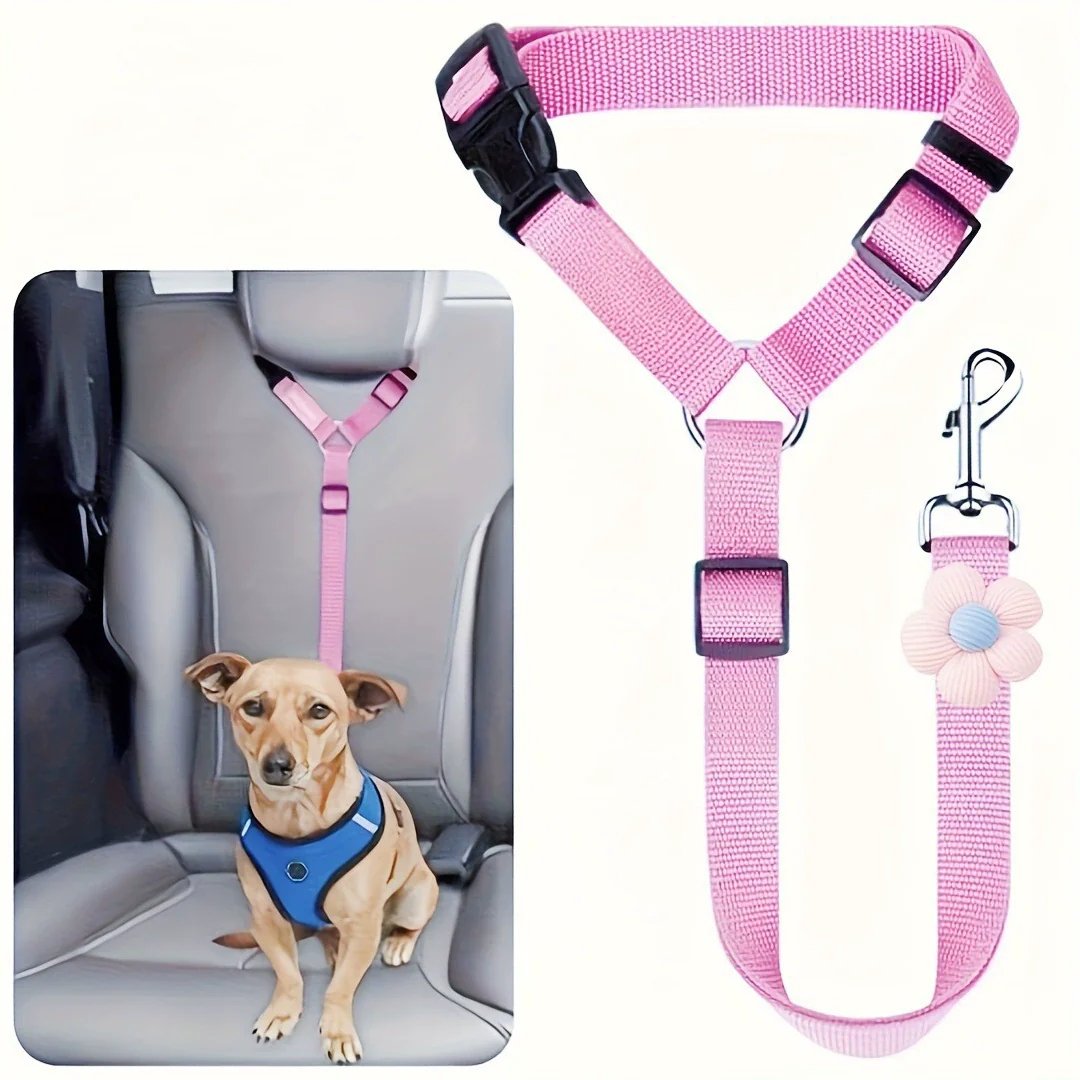 ✨️BUY 1 GET 1 FREE 🎁2-in-1 Dog Car Seat Belt & Walking Leash