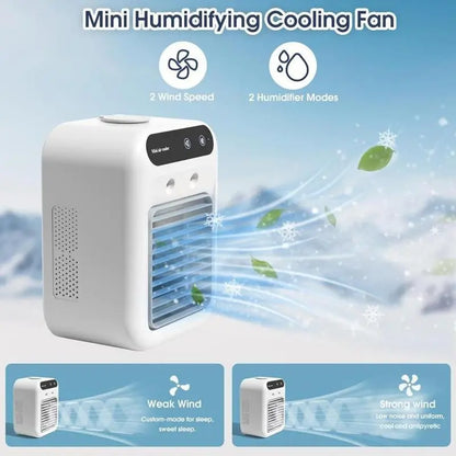 Cordless Personal Air Cooler - Instant Cooling Mist for Office & Home