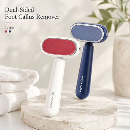 Dual-Sided Foot Callus Remover - Blue-White - 3x Removers | BUY 2 GET 1 FREE (Save 67%) — $29.95 (Only $9.98/ea) 🔥 [Most Popular]