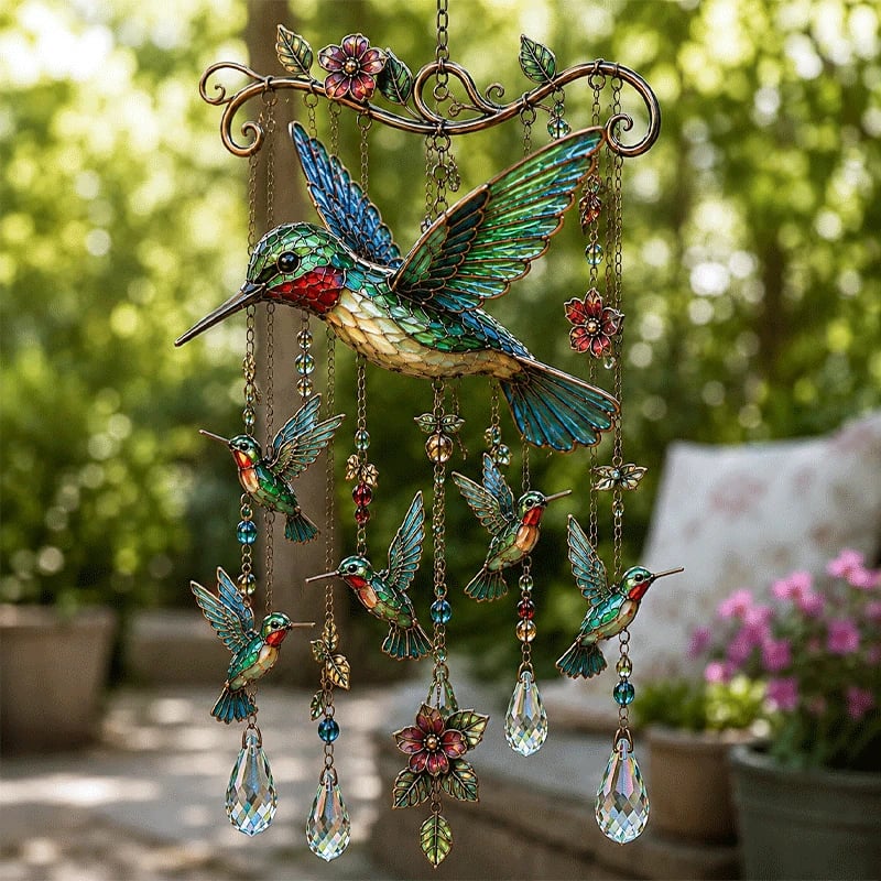 🎁Last Day 49% OFF - 🐦🎐Graceful Hummingbird Wind Chime