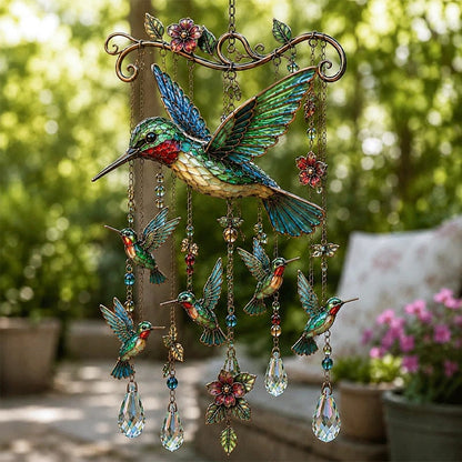 🎁Last Day 49% OFF - 🐦🎐Graceful Hummingbird Wind Chime
