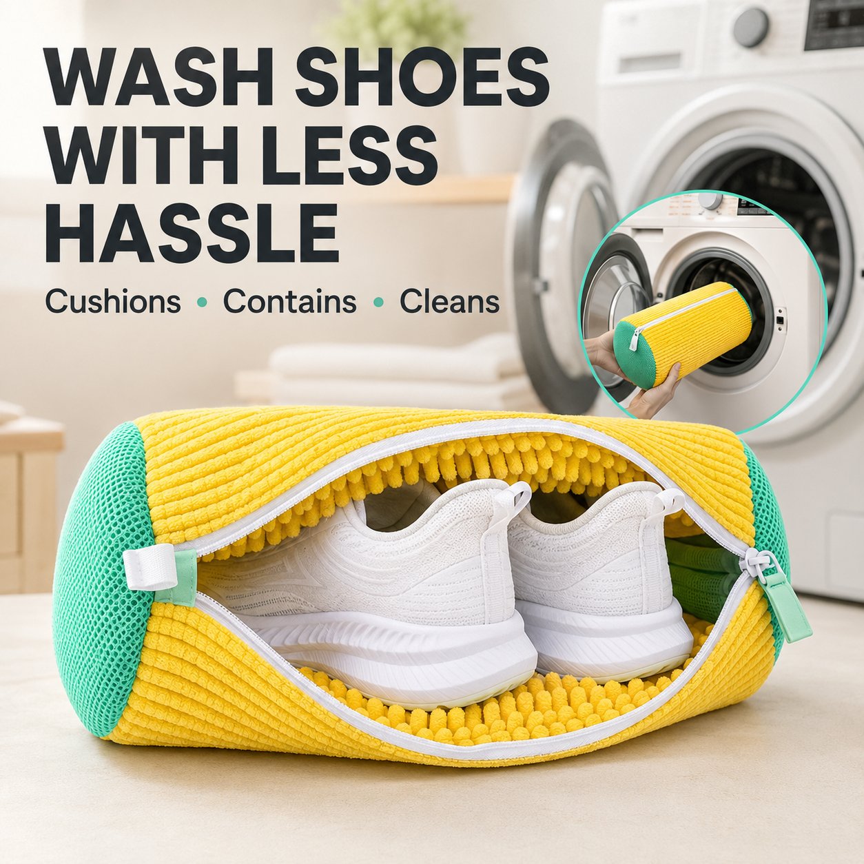 Shoe Washing Machine Bag – Durable Laundry Protector for Sneakers