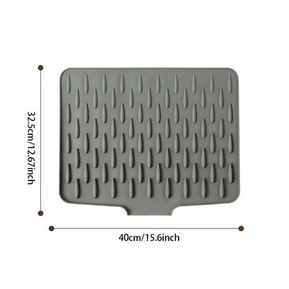BVJ®Heavy-Duty 3-in-1 Silicone Mat: Drainer, Trivet & Chopping Cushion(✨2026 New Upgrade)