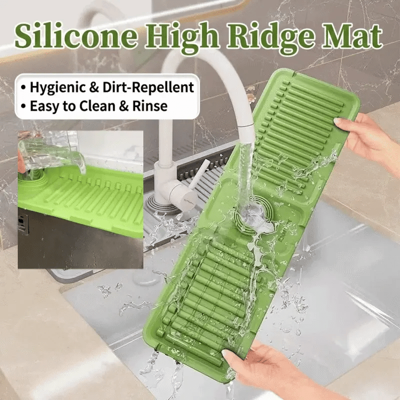 🔥 Hot Sale 50% OFF 🔥BVJ®Minimalist Auto-Draining Silicone Sink Mat