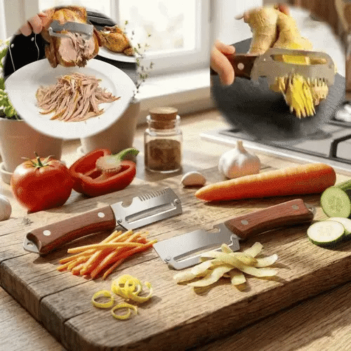 Last Day 60% OFF 🔥BVJ®✨🔪 Multi-Functional Stainless Peeler 🥕
