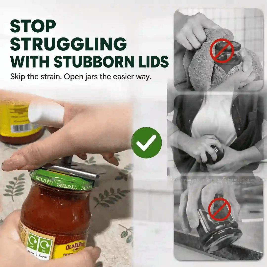 ivolune Official 💎👉 Easy Grip Jar Opener — Effortless, Anti-Slip & Comfortable to Use