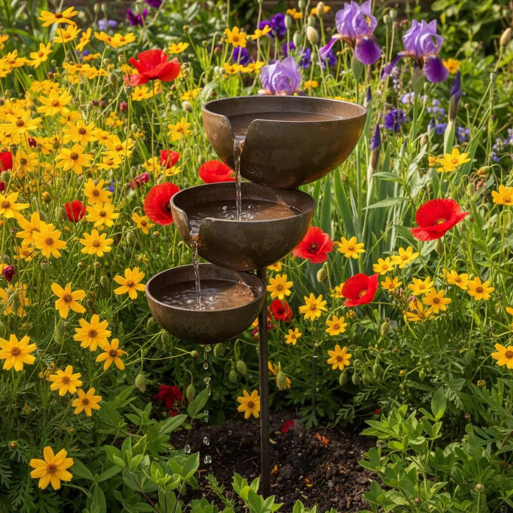 Bring Life Back To Your Garden – Rain Catcher Bird Bath 🎁🐦