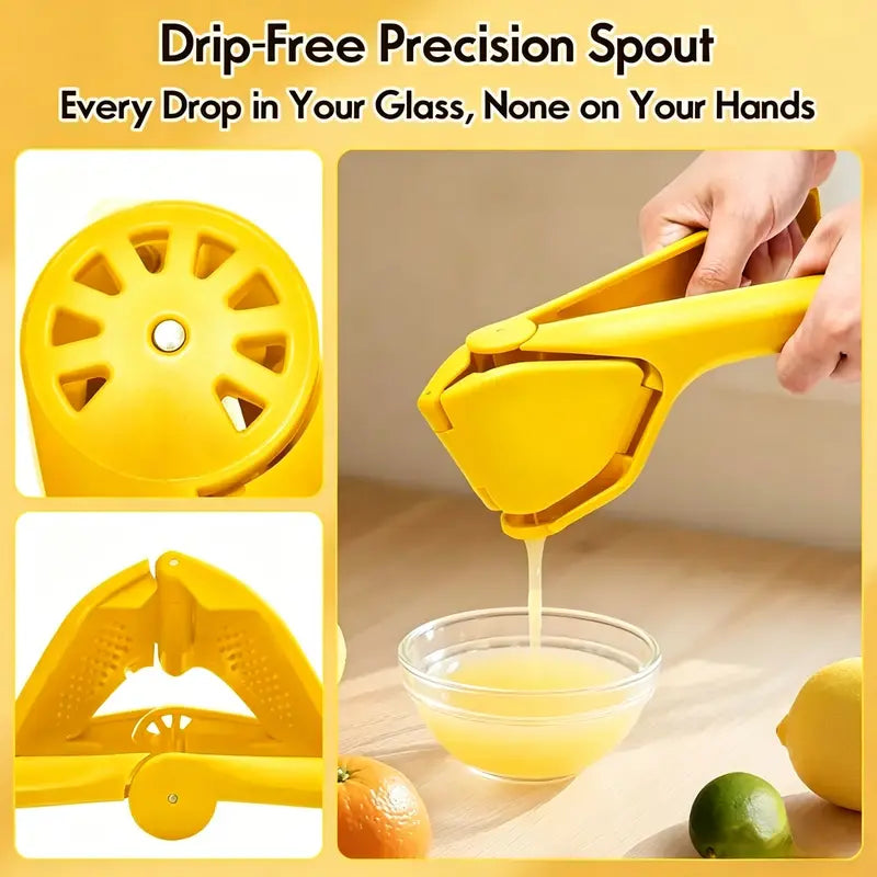 ⭐Universal Fruit Press & Squeezer, ✨Food-Grade PP (BPA-Free), ✅Dishwasher Safe